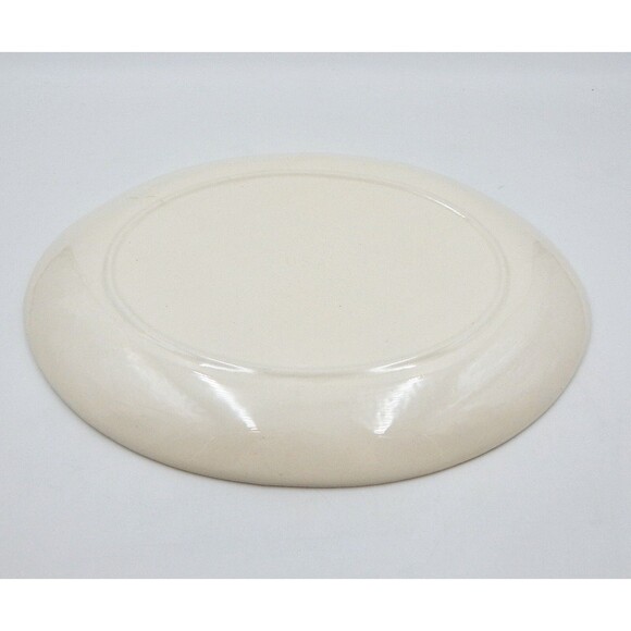 Blue Onion Pattern Serving Meat Platter 13 Inch Unmarked Scio Pottery - Picture 6 of 8